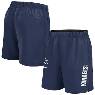 Short Nike Victory Performance tissé bleu marine des Yankees de New York pour homme
