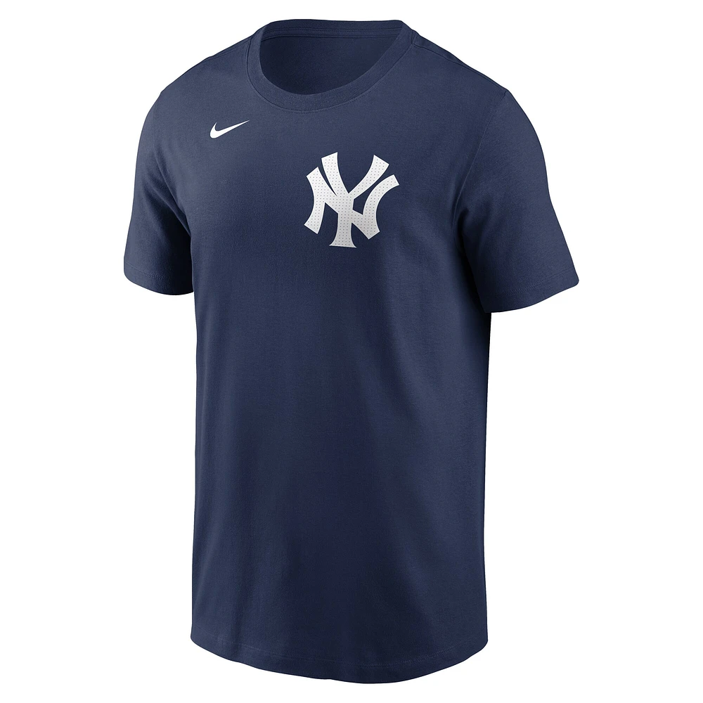 T-shirt Nike Paul Goldschmidt bleu marine pour homme avec nom et numéro Fuse des Yankees de New York