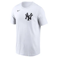 Men's Nike Paul Goldschmidt White New York Yankees Fuse Name & Number T-Shirt