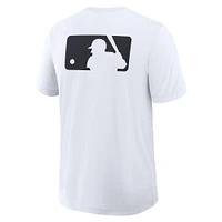 Men's Nike White New York Yankees Authentic Collection Early Work Tri-Blend Performance T-Shirt