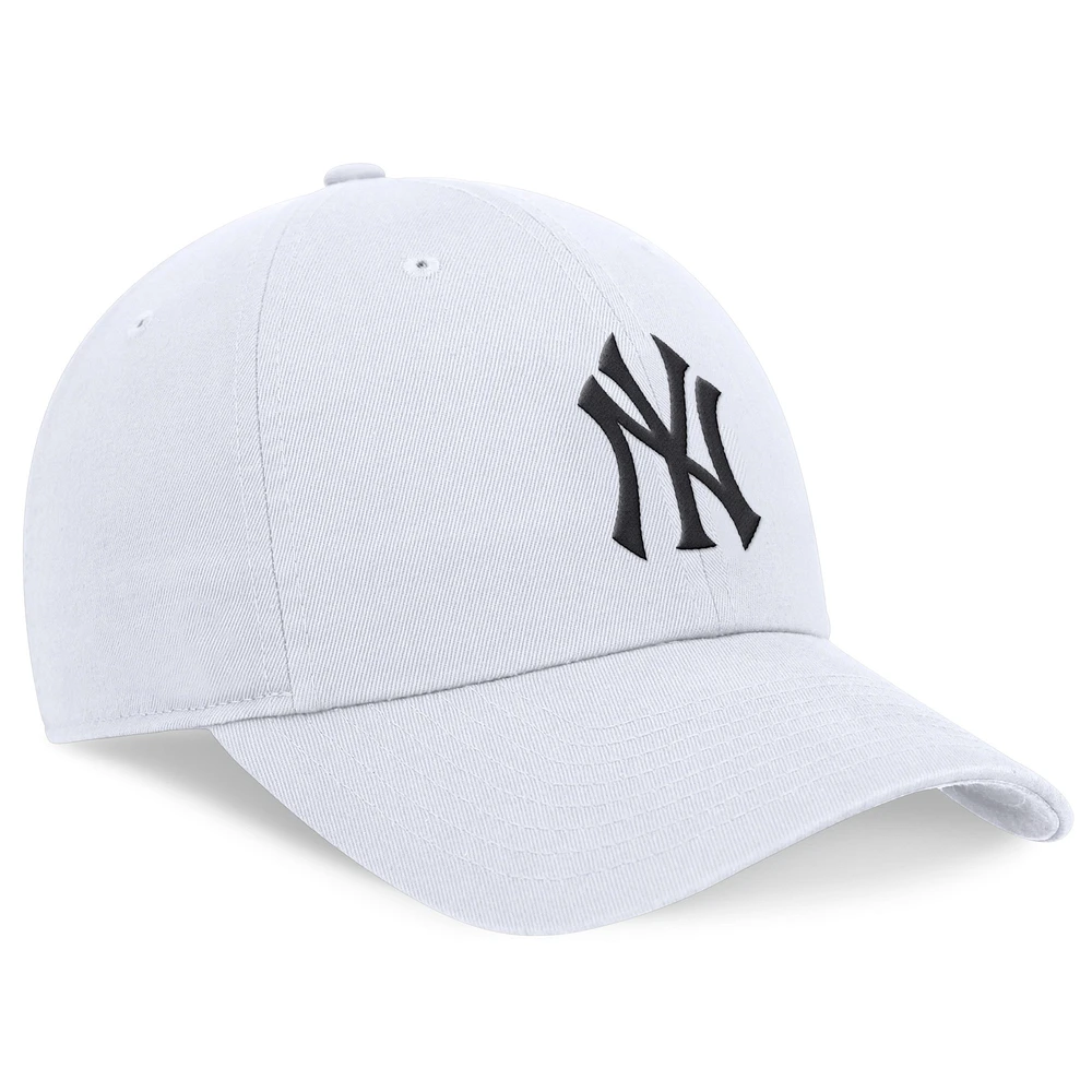 Men's Nike White New York Yankees Club Adjustable Hat