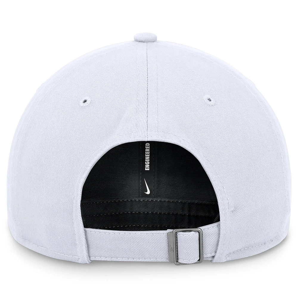 Men's Nike White New York Yankees Club Adjustable Hat