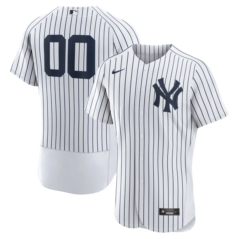 Lids New York Yankees Nike Home Authentic Custom Jersey - White