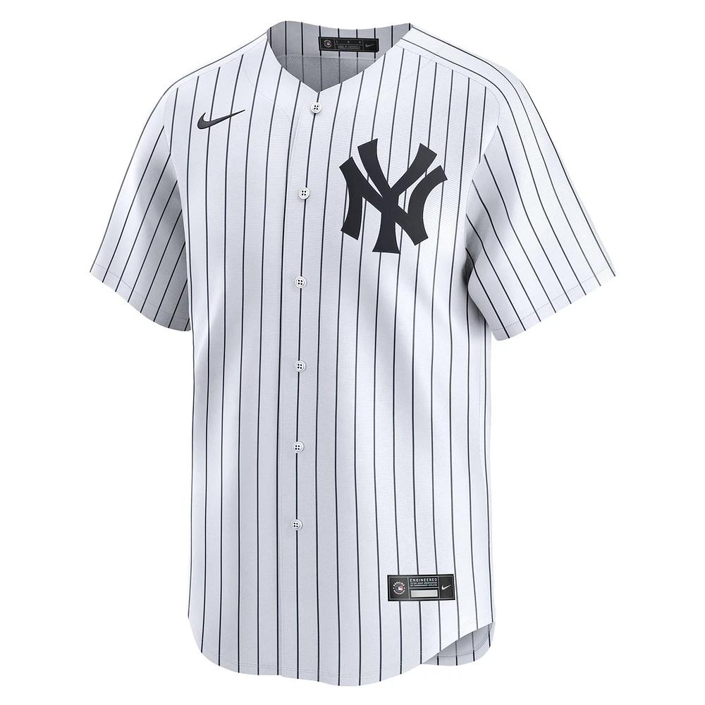 Men's Nike White New York Yankees Home Limited Jersey