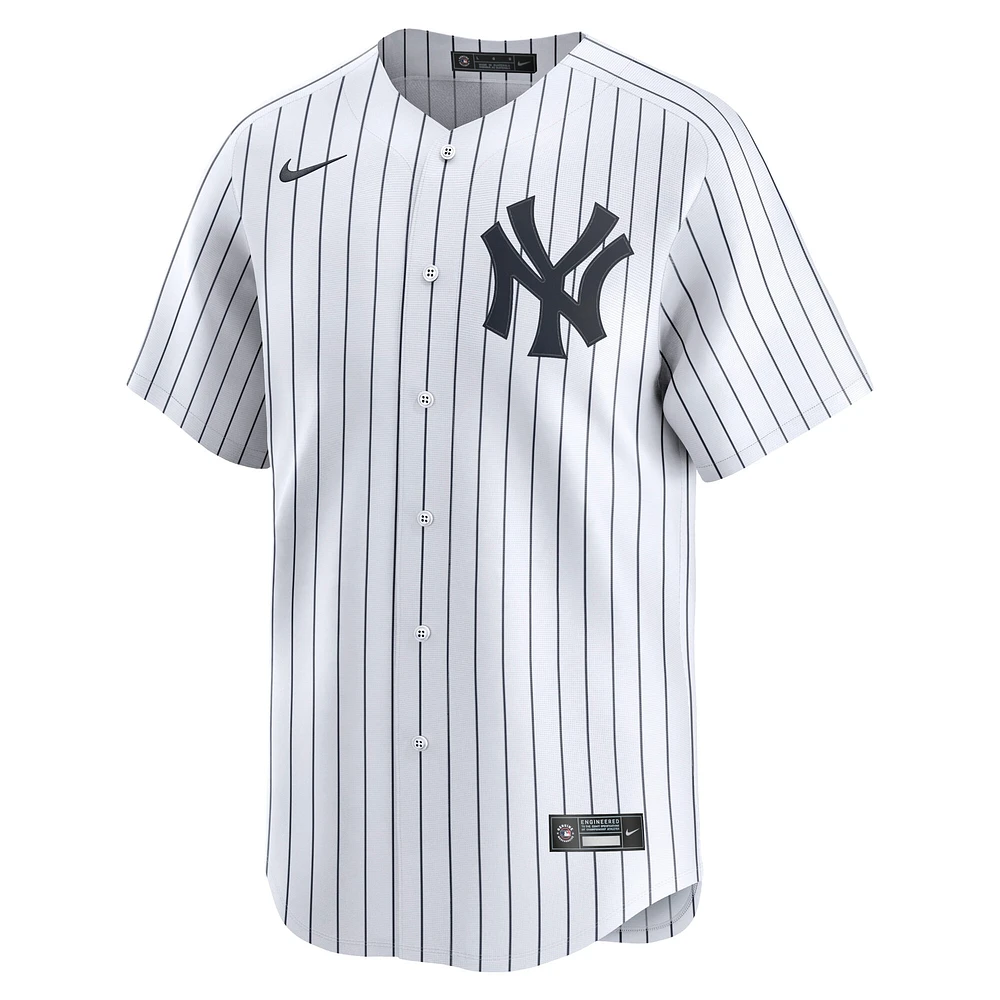 Men's Nike White New York Yankees Home Limited Jersey