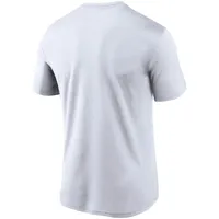 T-shirt Nike blanc New York Yankees avec grand logo Legend Performance pour homme