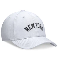 Casquette Nike Performance Flex blanche New York Yankees pour homme