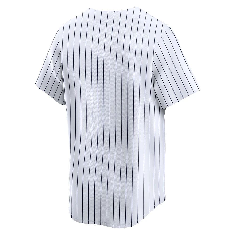 Maillot Nike blanc New York Yankees Throwback Cooperstown Collection Limited pour homme
