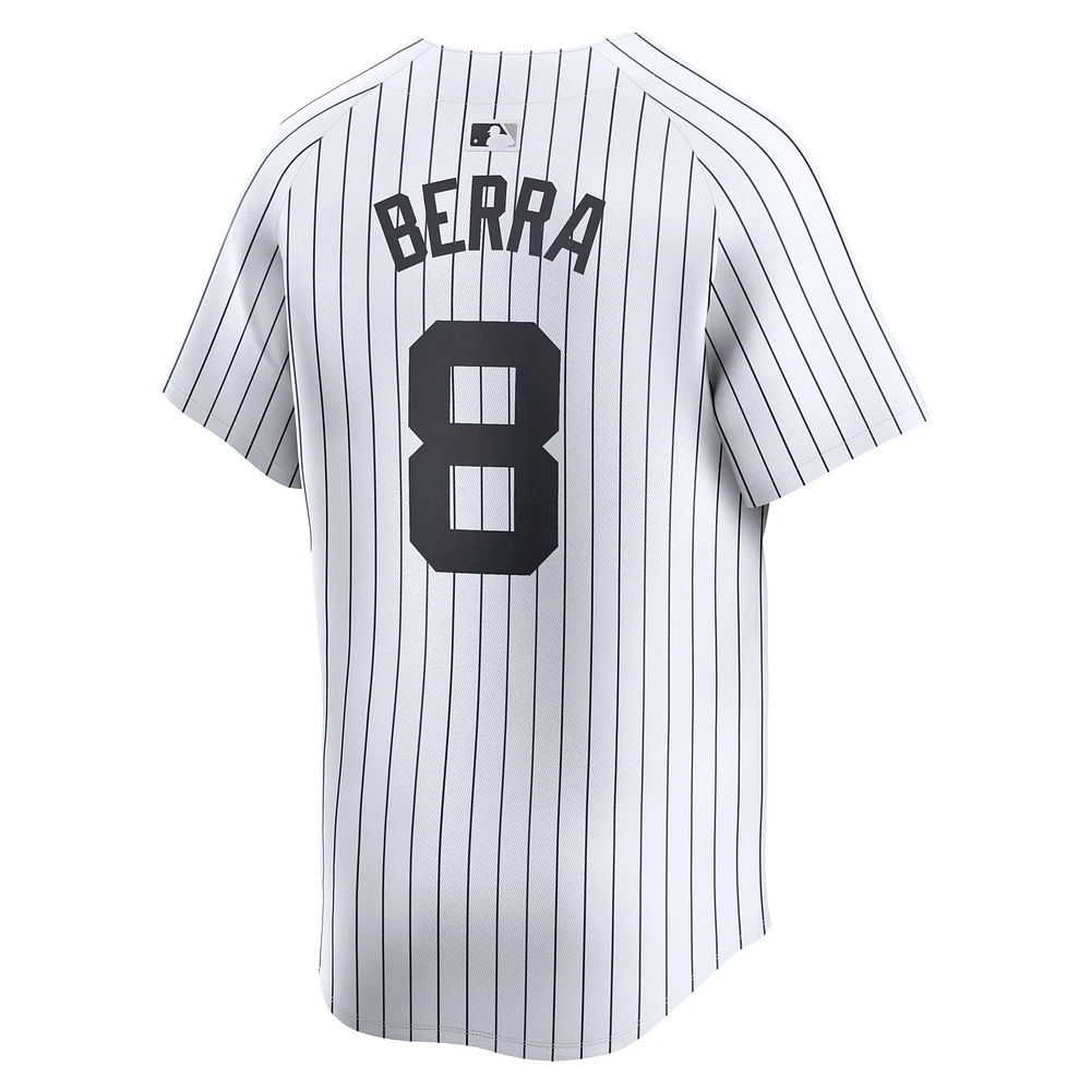 Maillot de joueur Nike Yogi Berra pour hommes, blanc, New York Yankees Home Limited Player