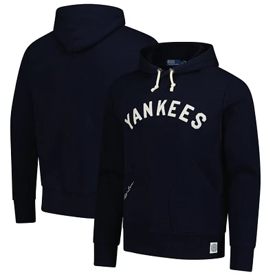 Sweat à capuche bleu marine New York Yankees Polo Ralph Lauren pour homme