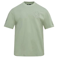 Men's Pro Standard Mint New York Yankees Neutral CJ Dropped Shoulders T-Shirt