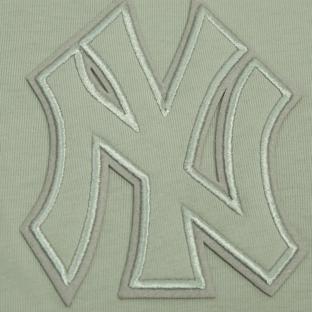 Men's Pro Standard Mint New York Yankees Neutral CJ Dropped Shoulders T-Shirt