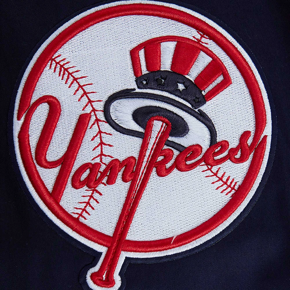 Veste entièrement zippée en sergé Pro Standard pour hommes, bleu marine, New York Yankees Area Code