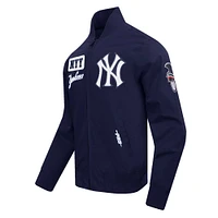 Veste entièrement zippée en sergé Pro Standard pour hommes, bleu marine, New York Yankees Area Code