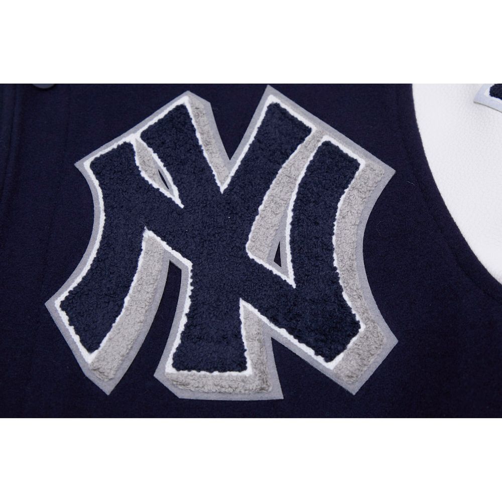 Pro Standard New York Yankees Logo Varsity Jacket (Midnight Navy) -  ShopperBoard