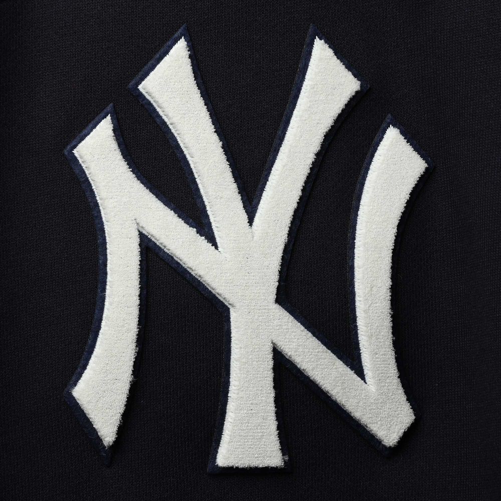 Men's Pro Standard New York Yankees Stacked Logo Shirt Navy