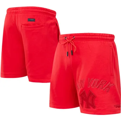 New York Yankees Pro Standard Triple Red Classic Shorts