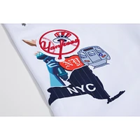 Men's Pro Standard White New York Yankees Hometown Track Pants