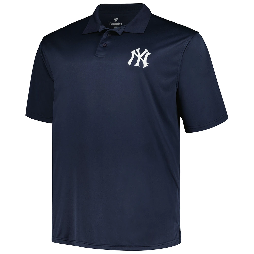 Ensemble de deux polos unis pour hommes Profile des New York Yankees bleu marine/blanc