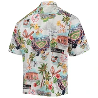 Men's Reyn Spooner White New York Yankees Scenic Button-Up Shirt