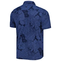 Polo Tommy Bahama Navy New York Yankees Big & Tall Miramar Blooms pour homme