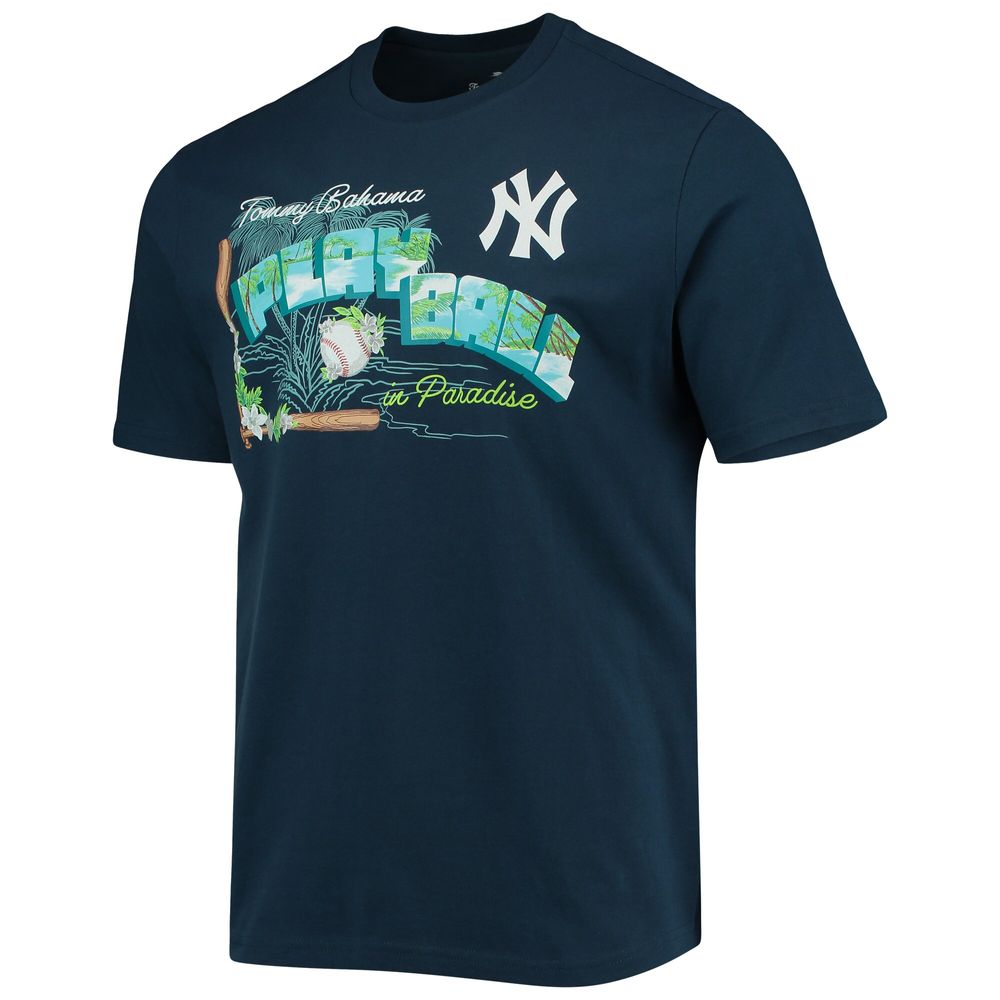 Tommy Bahama Men's Tommy Bahama Navy New York Yankees Play Ball T