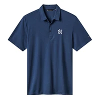 Polo bleu marine TravisMathew pour homme, motif éliminatoire des Yankees de New York