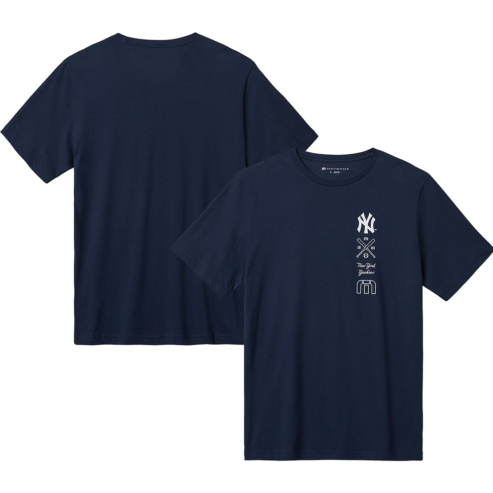 Men's TravisMathew Navy New York Yankees Sunset Slam T-Shirt