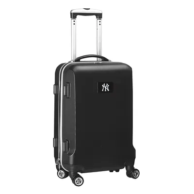 New York Yankees MOJO 21" Hard Case 2-Tone Spinner Carry-On Luggage - Black