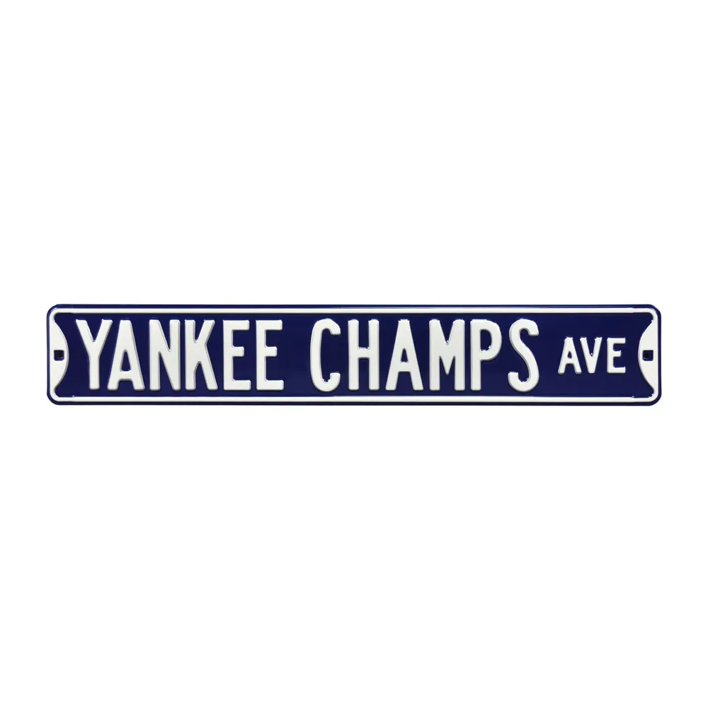 New York Yankees Steel Street Sign-BRONX Bombers Blvd