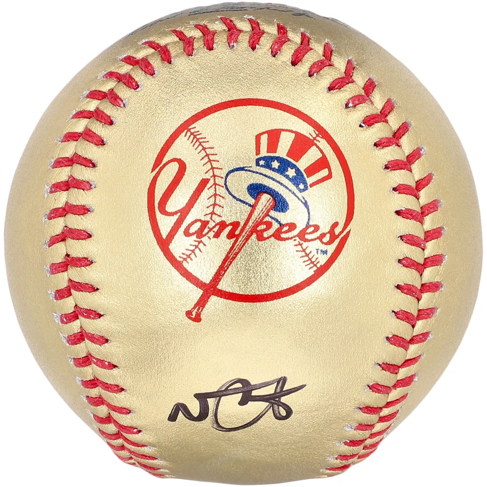 Jeff McNeil New York Mets Fanatics Authentic Autographed Gold Leather  Baseball