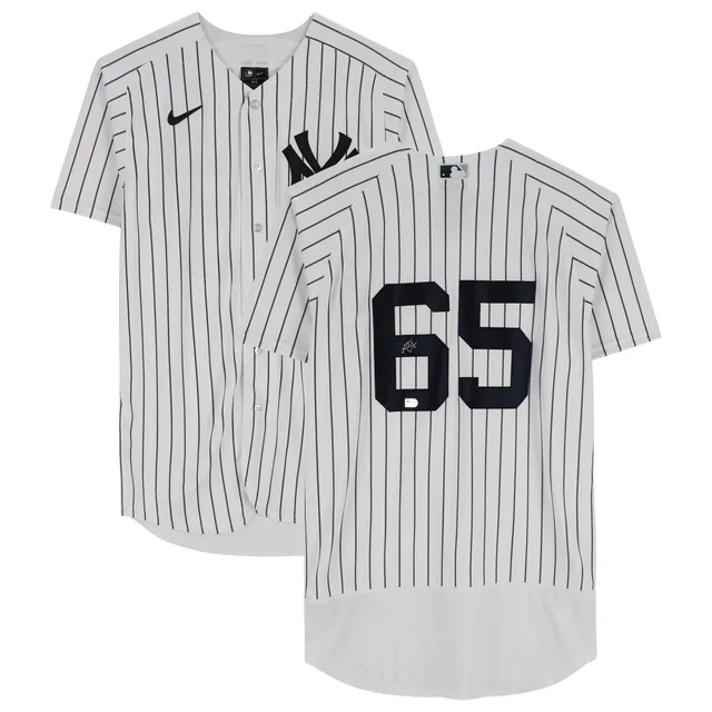 Lids Jose Trevino New York Yankees Fanatics Authentic Autographed Nike Replica  Jersey - White