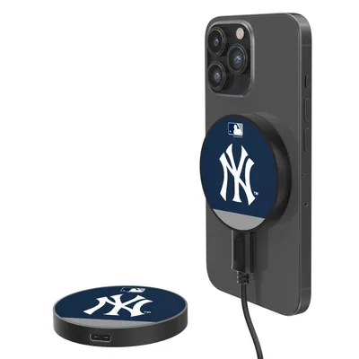 New York Yankees 10-Watt Stripe Design Wireless Magnetic Charger