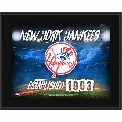 New York Yankees Fanatics Authentic 10.5" x 13" Sublimated Horizontal Team Logo Plaque