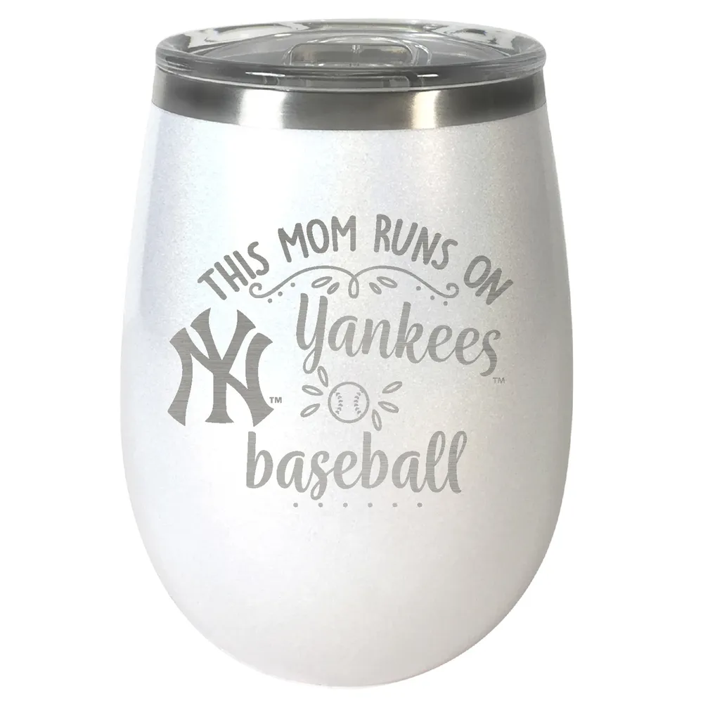 Lids New York Yankees 10oz. This Mom Opal Wine Tumbler