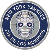 Lids Los Angeles Dodgers 12'' Sugar Skull Circle Sign