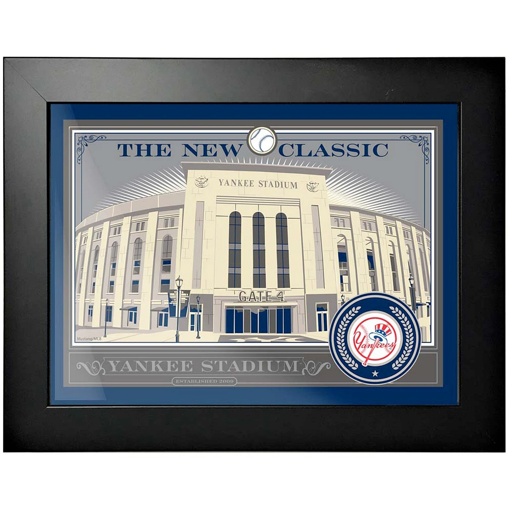 New York Yankees - 12'' x 16'' New Classic Wins Collection Framed Photo