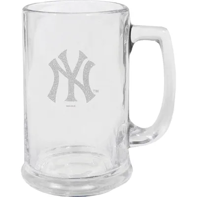 New York Yankees 15oz. Stein Glass