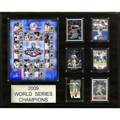 New York Yankees 2009 World Series Champions 16'' x 20'' Plaque
