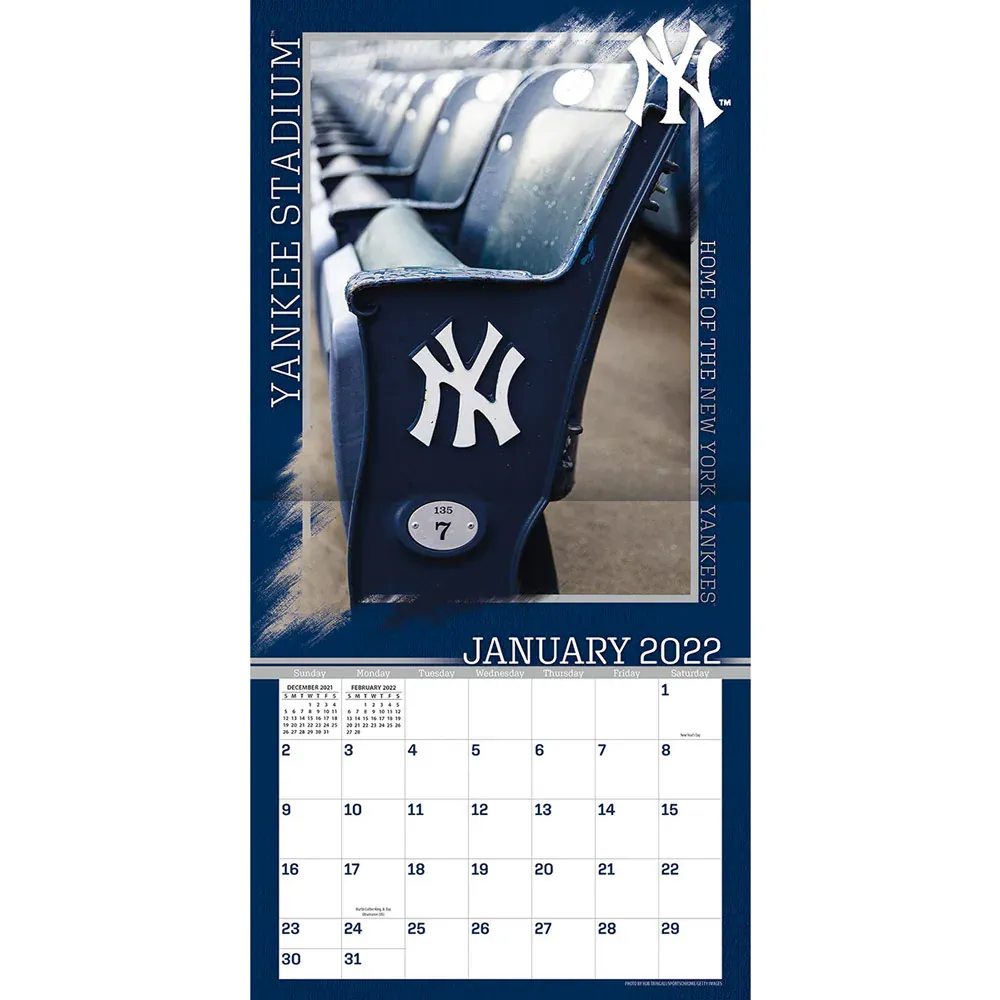 New York Yankees 2022 Yankee Stadium Wall Calendar