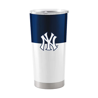 Yankees de New York 20 oz. Gobelet en acier inoxydable à blocs de couleurs