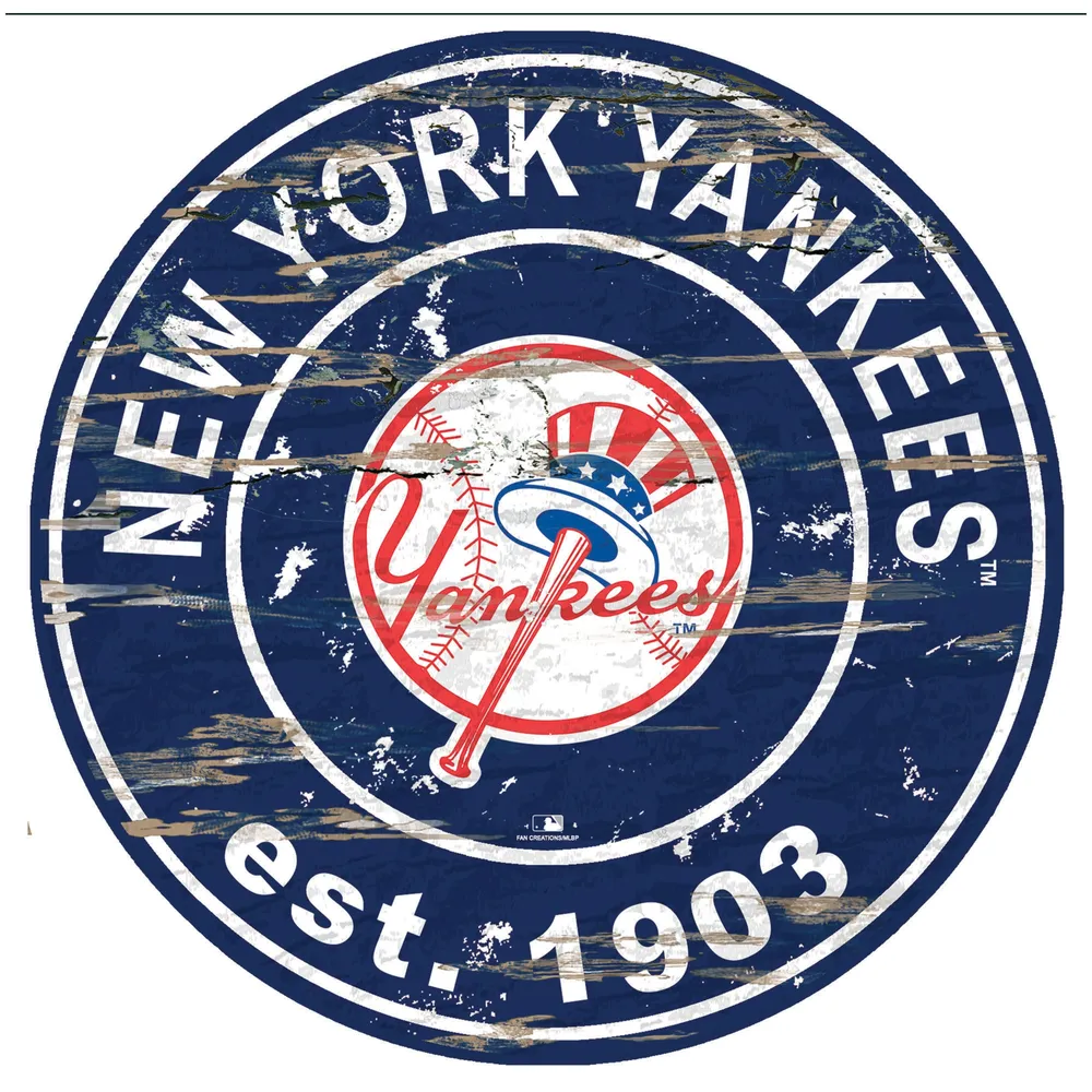 New York Yankees 24'' Established Year Round Sign