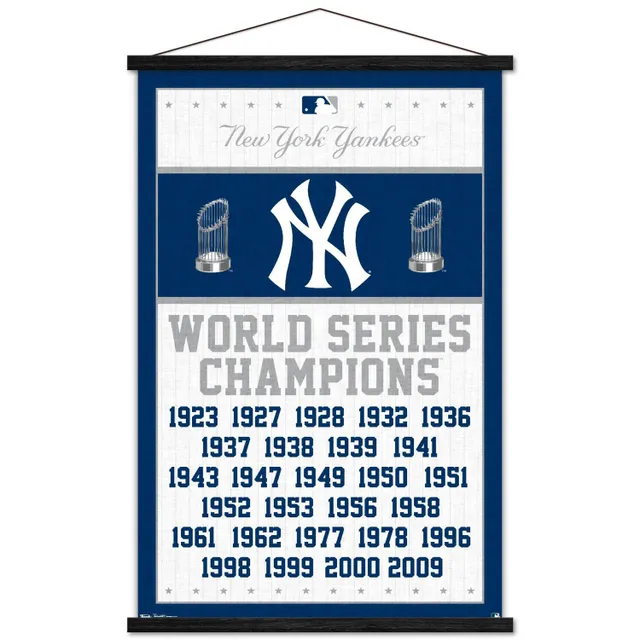 New York Yankees 1958 World Series 14'' x 18'' Framed Program