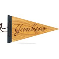 New York Yankees 7" x 12" Wood Pennant