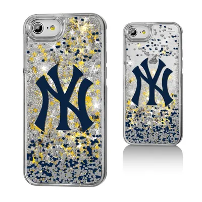 New York Yankees iPhone 6/6s/7/8 Logo Gold Glitter Case
