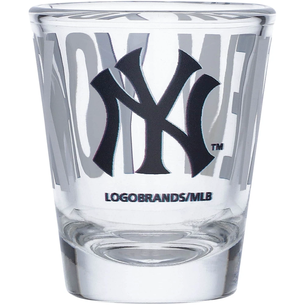 Temps supplémentaire des Yankees de New York 2oz. Verre à liqueur