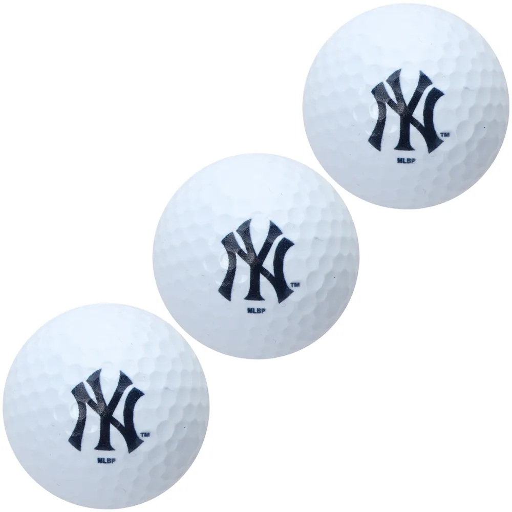 New York Yankees Pack of 3 Golf Balls