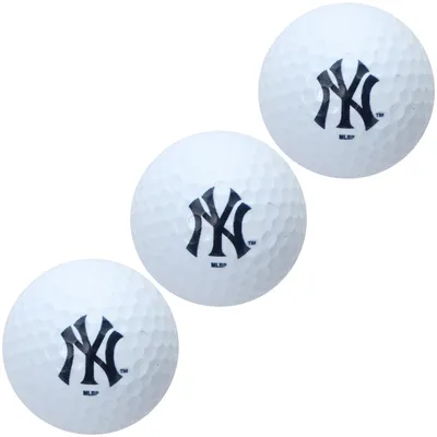New York Yankees Pack of 3 Golf Balls