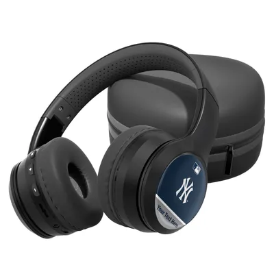 New York Yankees Personalized Wireless Bluetooth Headphones & Case