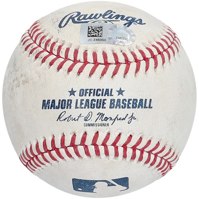 Lids New York Yankees Fanatics Authentic Rawlings Game-Used Baseball vs.  Oakland Athletics on June 19, 2021